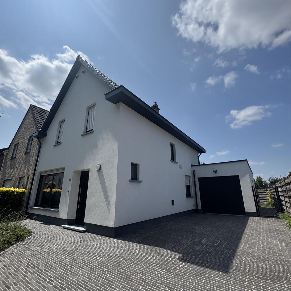 Gevel na renovatie - Van oud naar nieuw