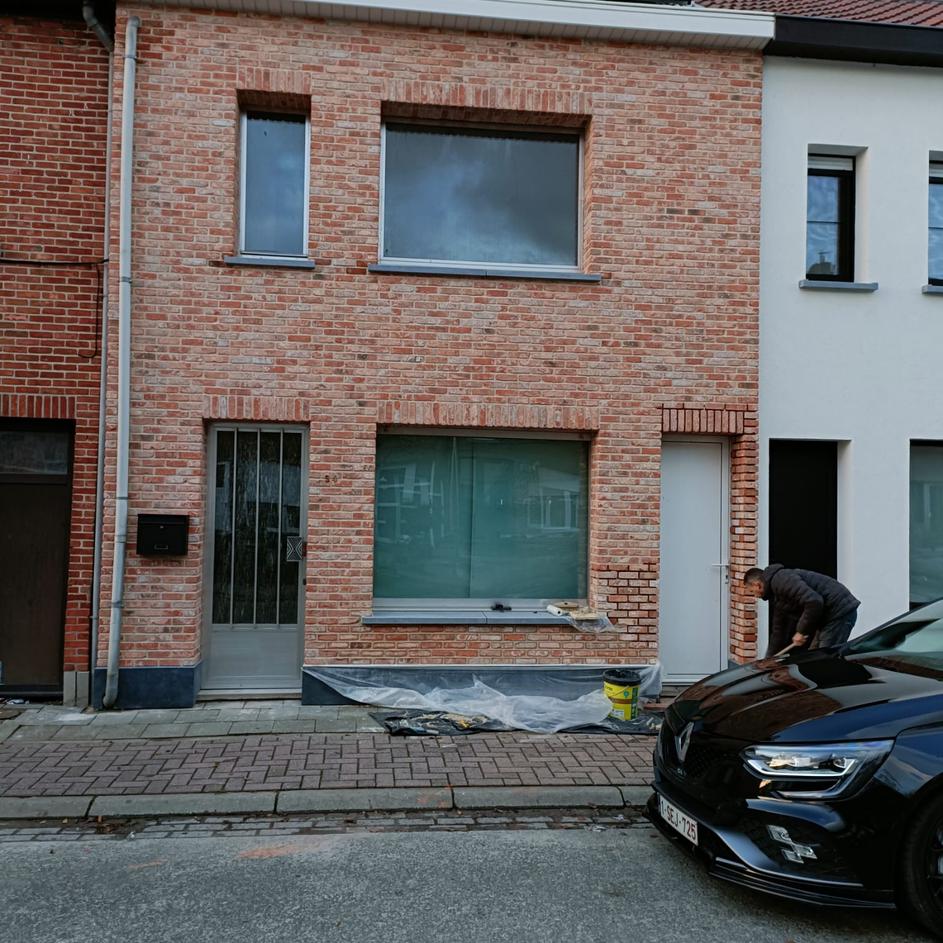 Gevel na renovatie - Wat een resultaat