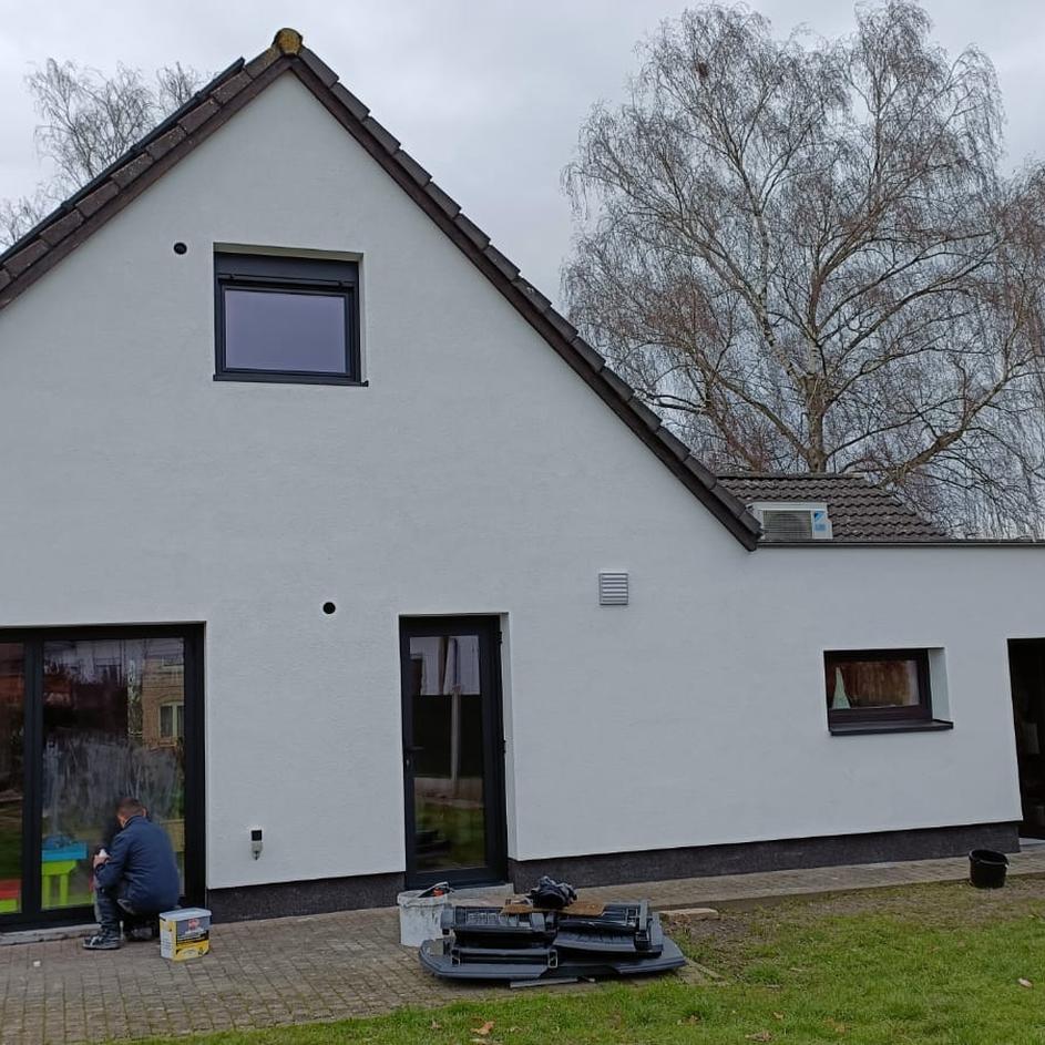 Gevel na renovatie - Geweldige resultaten!