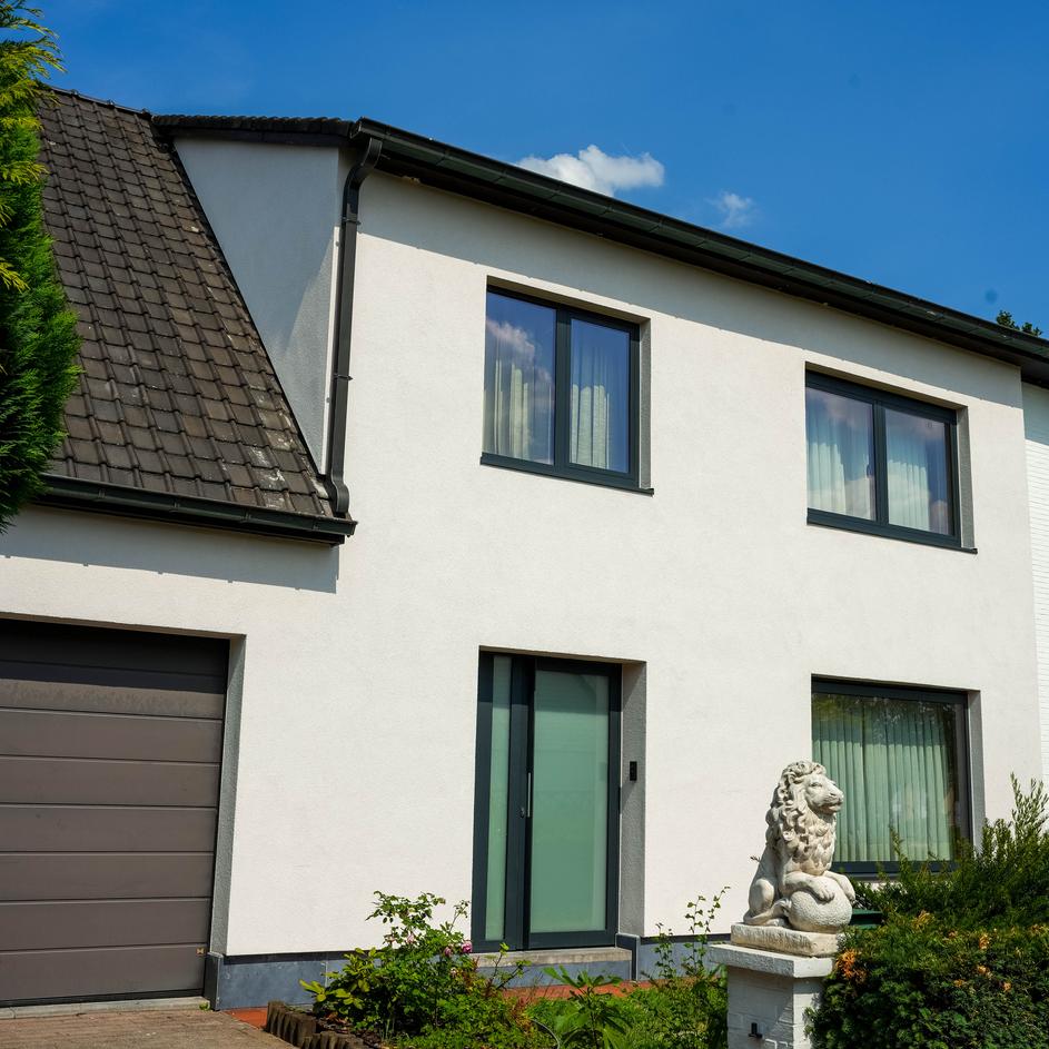 Gevel na renovatie - Geslaagde renovatie!