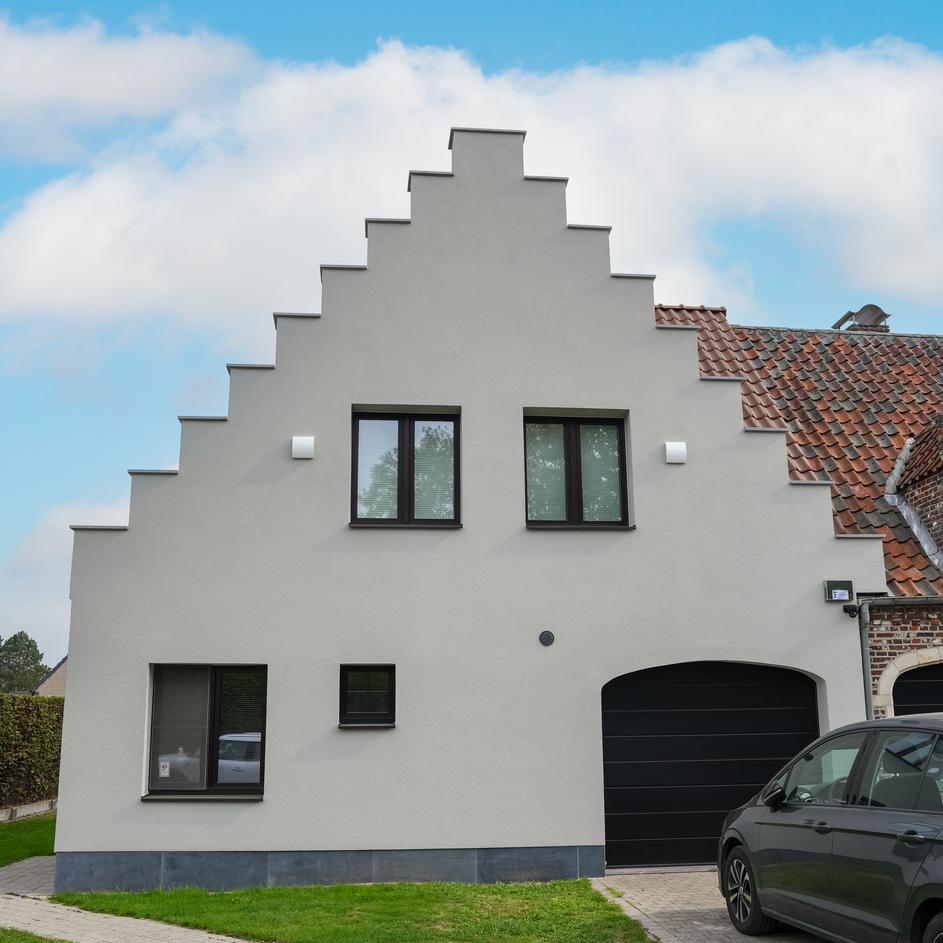 Gevel na renovatie - Prachtig resultaat!