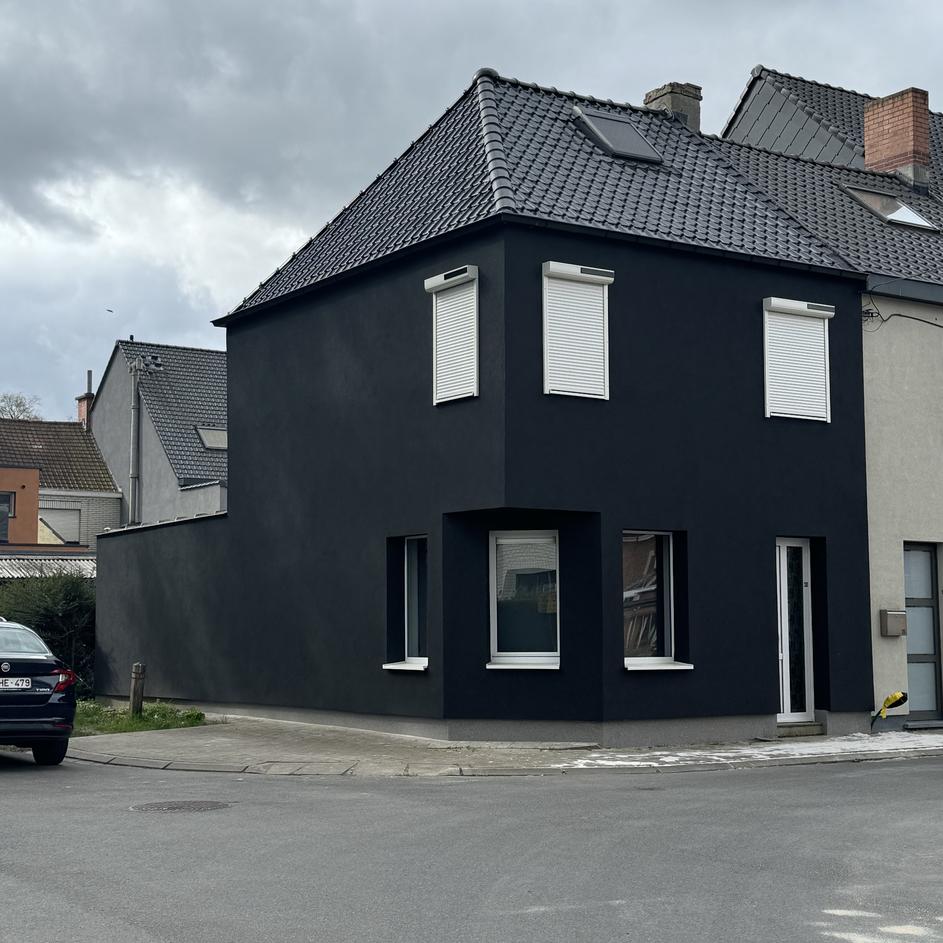 Gevel na renovatie - Totale renovatie buitenschil, check!