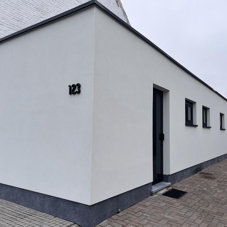 Façade après rénovation - Quel résultat!