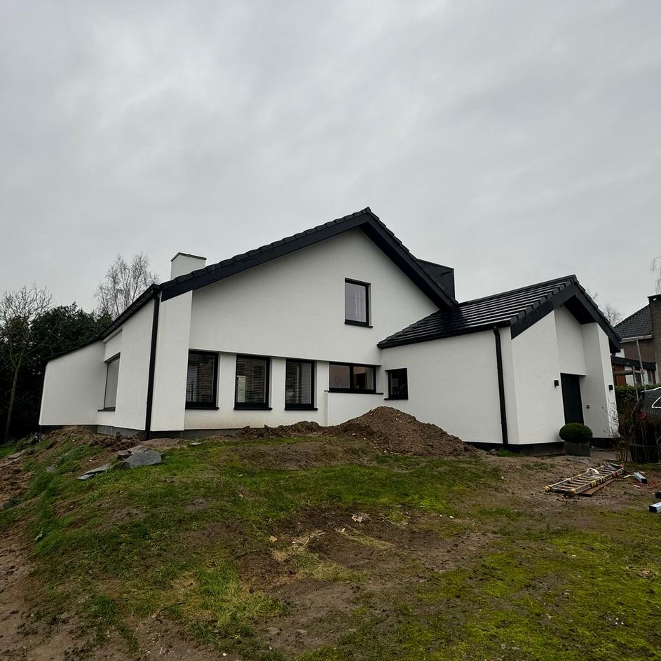 Gevel na renovatie - Prachtig resultaat!