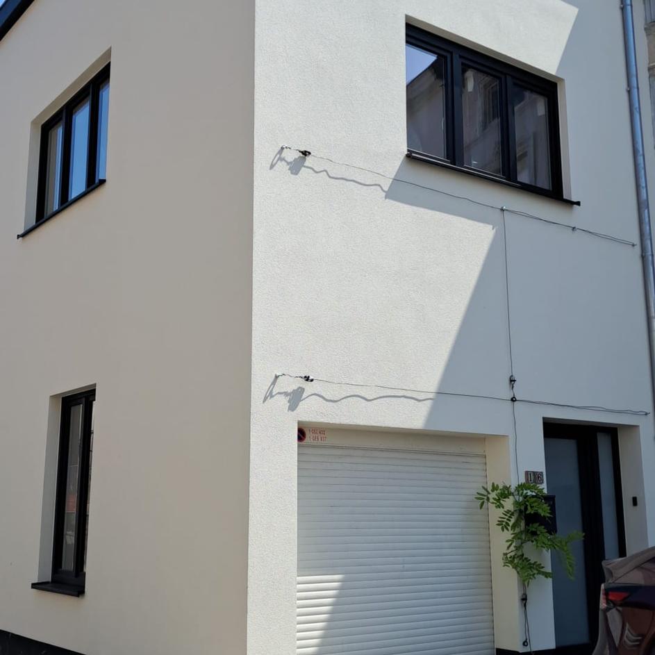 Façade après rénovation - Ongelofelijk resultaat