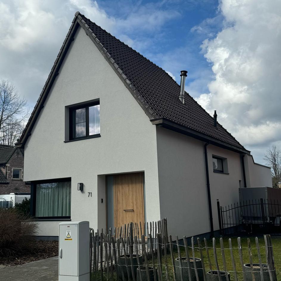 Gevel na renovatie - Prachtig resultaat!