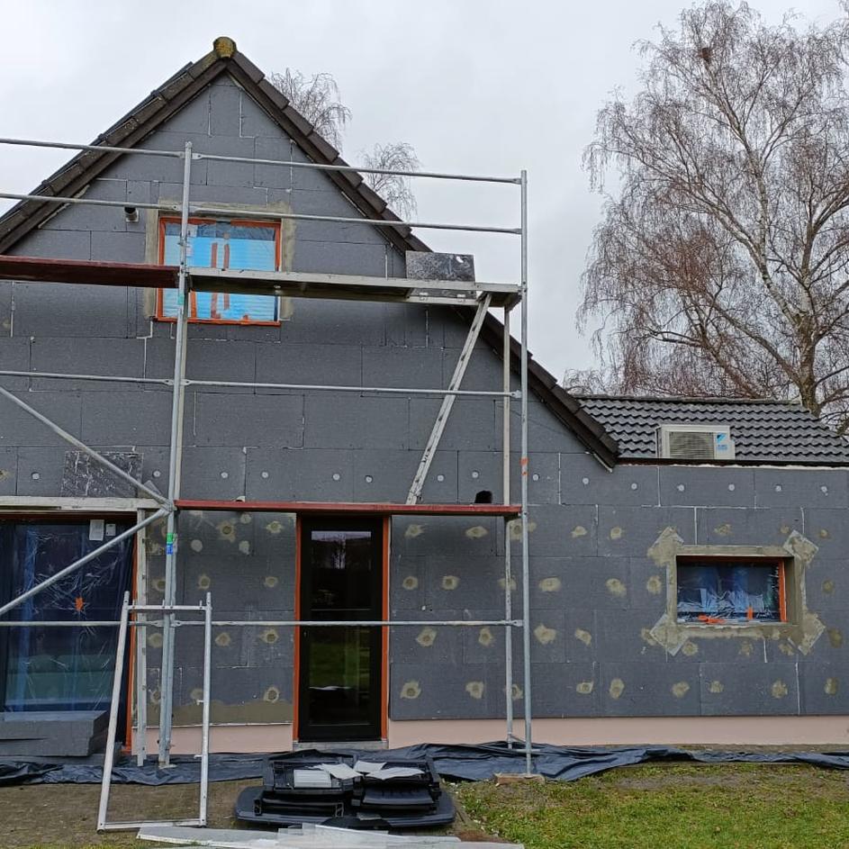 Gevel voor renovatie - Geweldige resultaten!