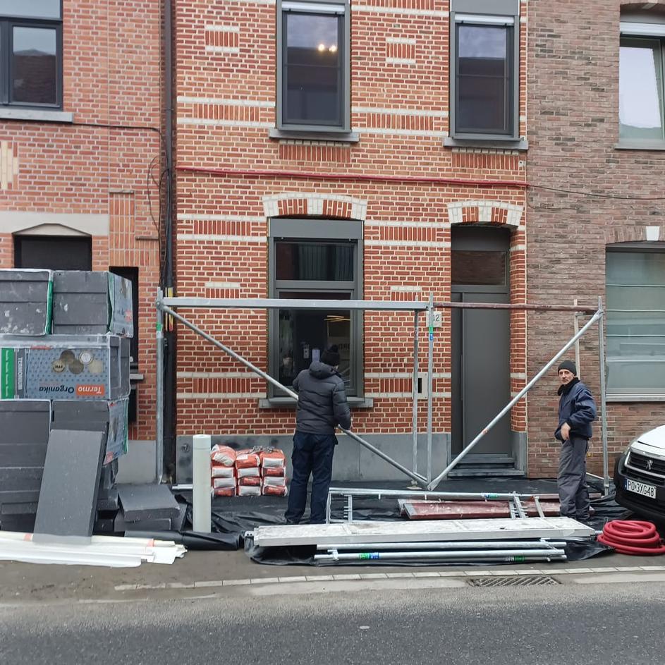 Gevel voor renovatie - Wat een resultaat