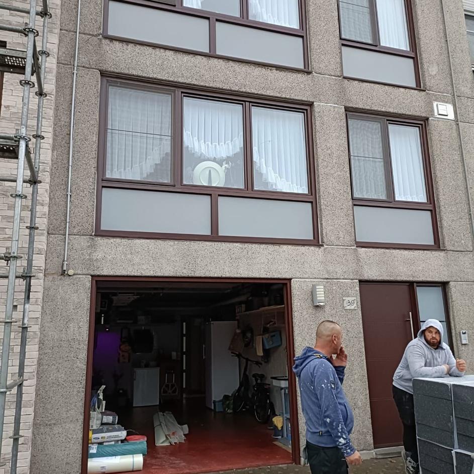 Gevel voor renovatie - Wat een resultaat