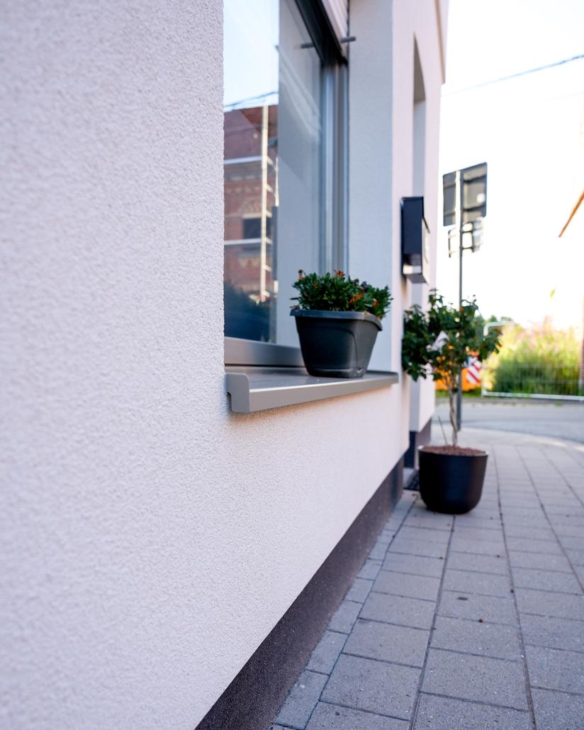 Gevelisolatie met crepi in Moerzeke