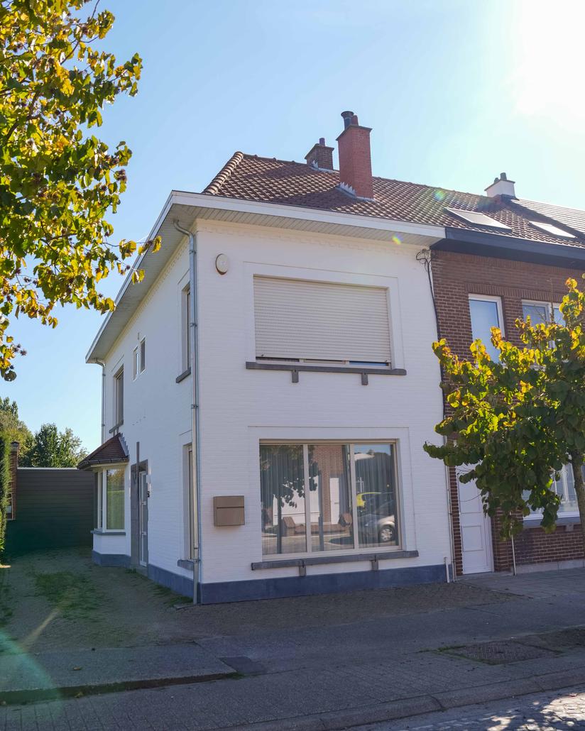 Gevel kaleien in Kieldrecht