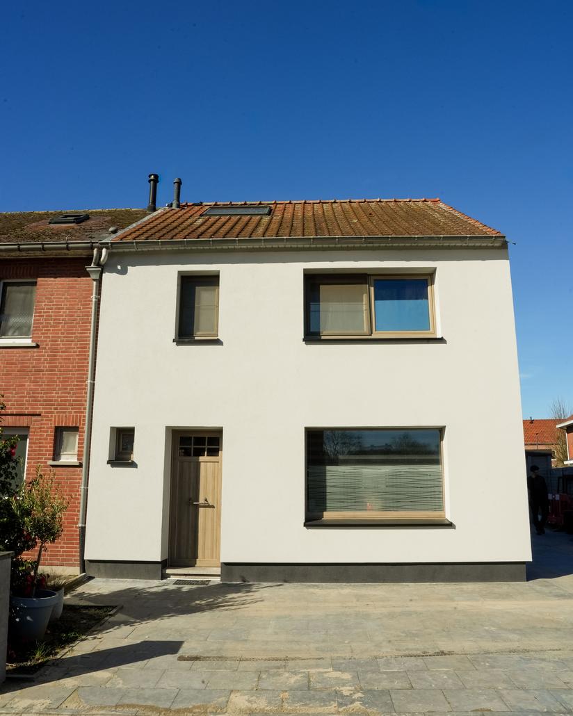 Isolation de façade crepi Begijnendijk