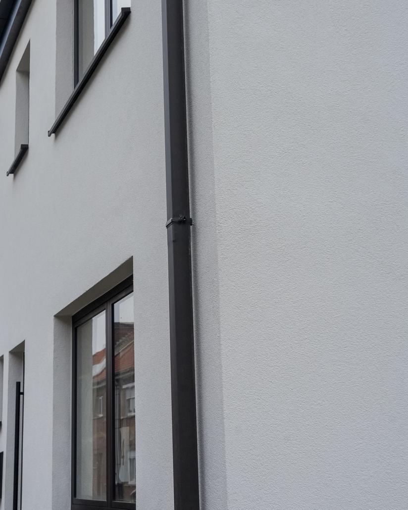 Isolation de façade crepi à Heindonk