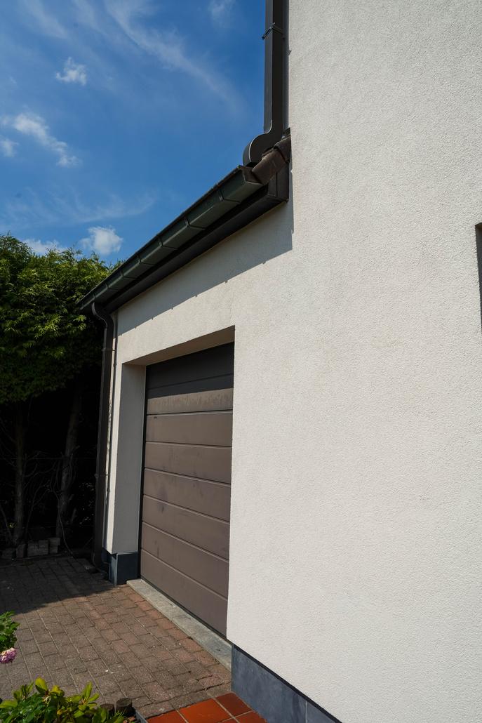 Gevel met crepi en isolatie Lokeren