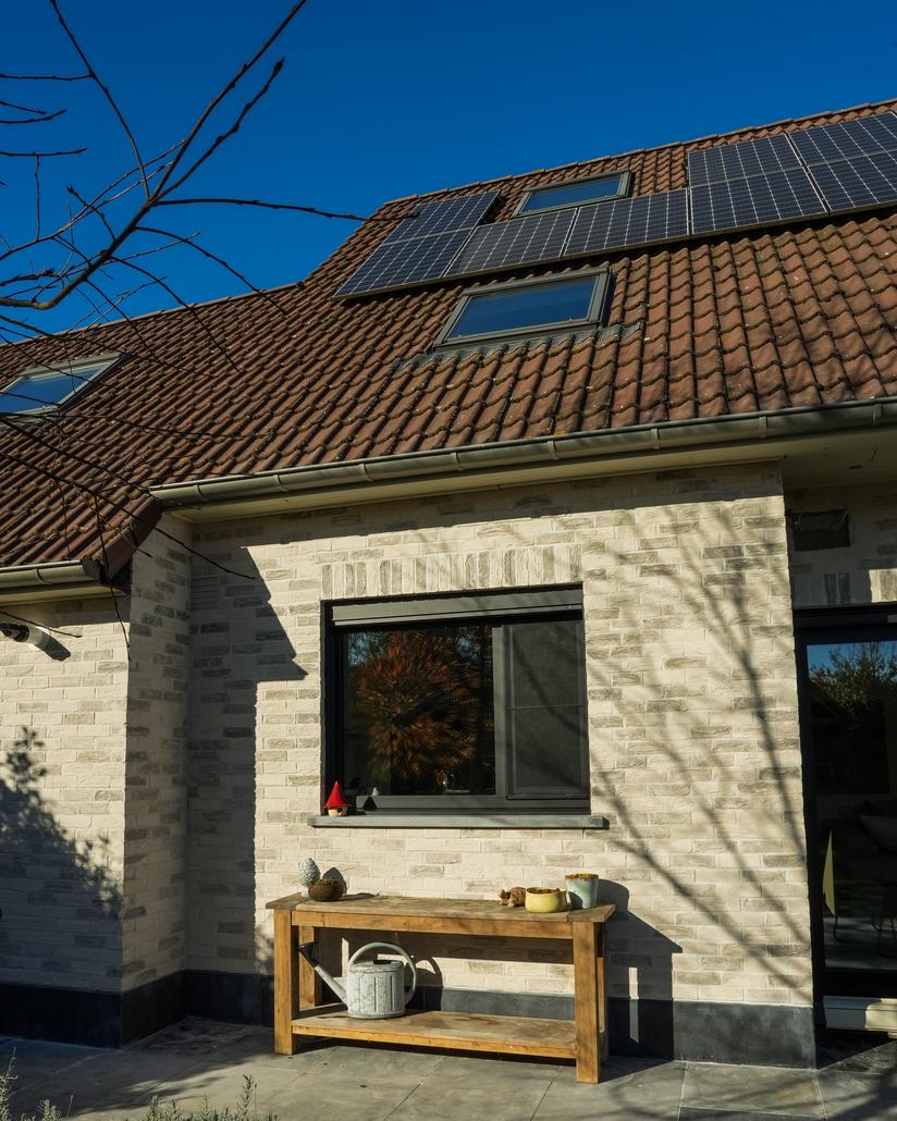 Gevelisolatie met spuitkurk in De Klinge