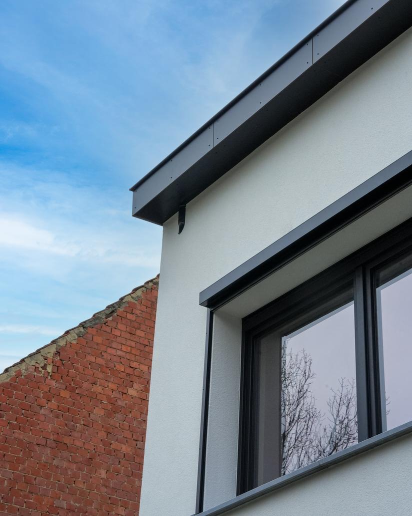 Rénovation de façade crepi à Edegem