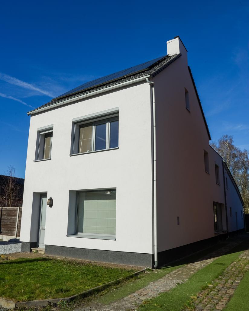 Isolation de façade crepi à Putte