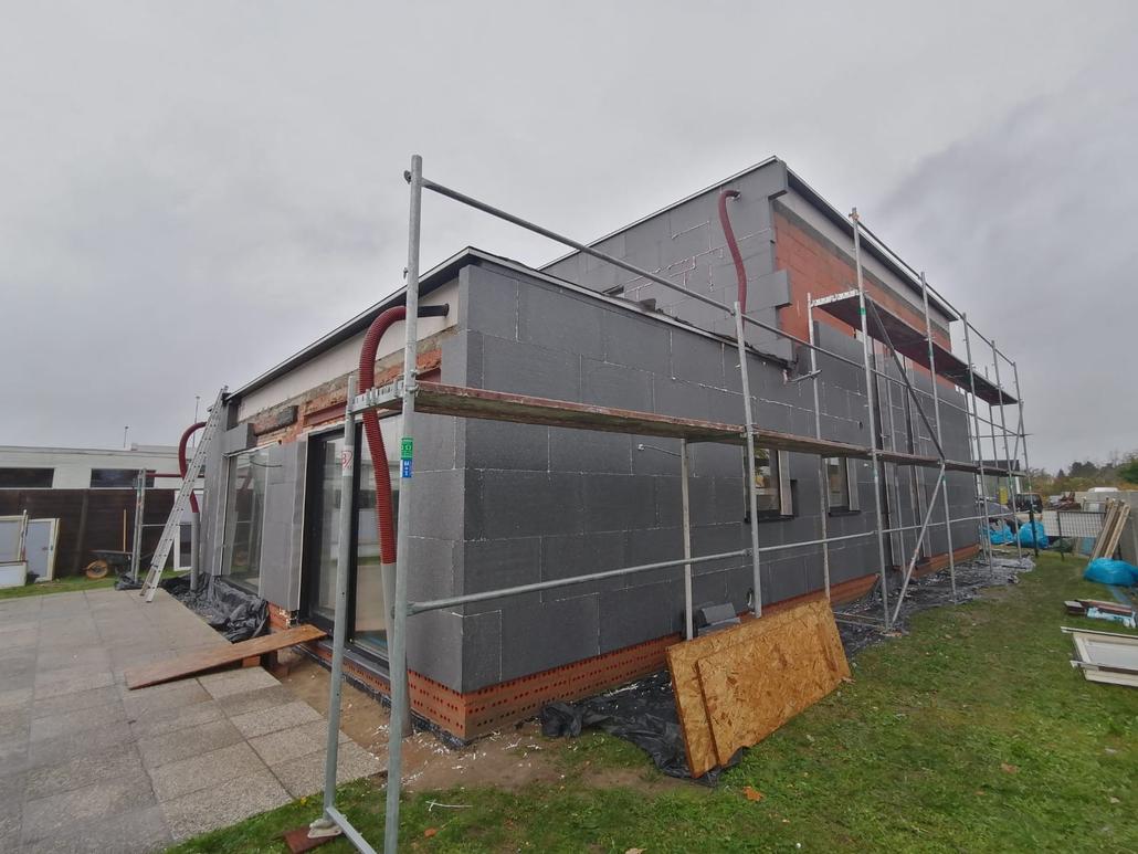 isolation facade liege projete a Gavere