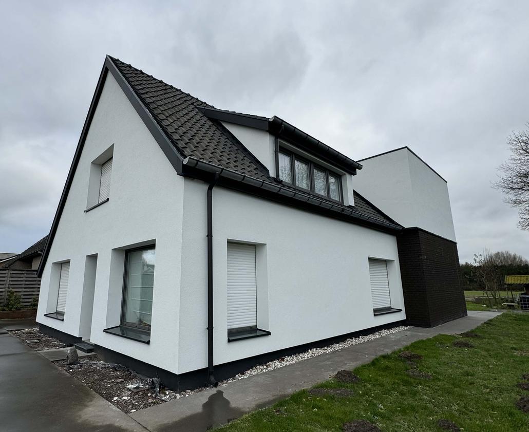 Isolation de façade et crepi à Oudenburg