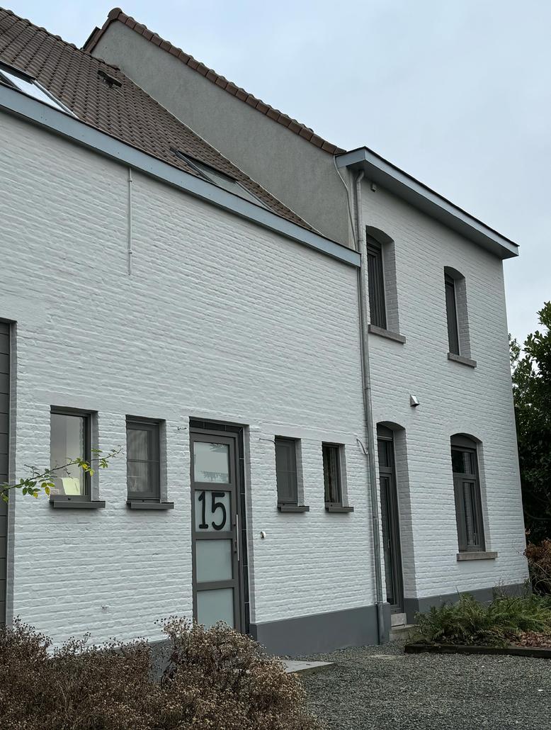 Enduit à la chaux et crepi à Grimbergen