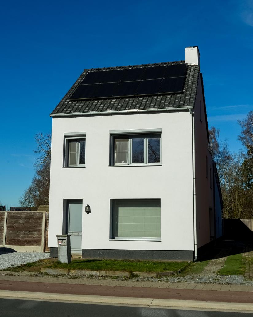 Isolation de façade crepi à Putte