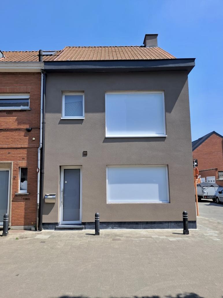 Isolation de façade et liège projeté à Gand