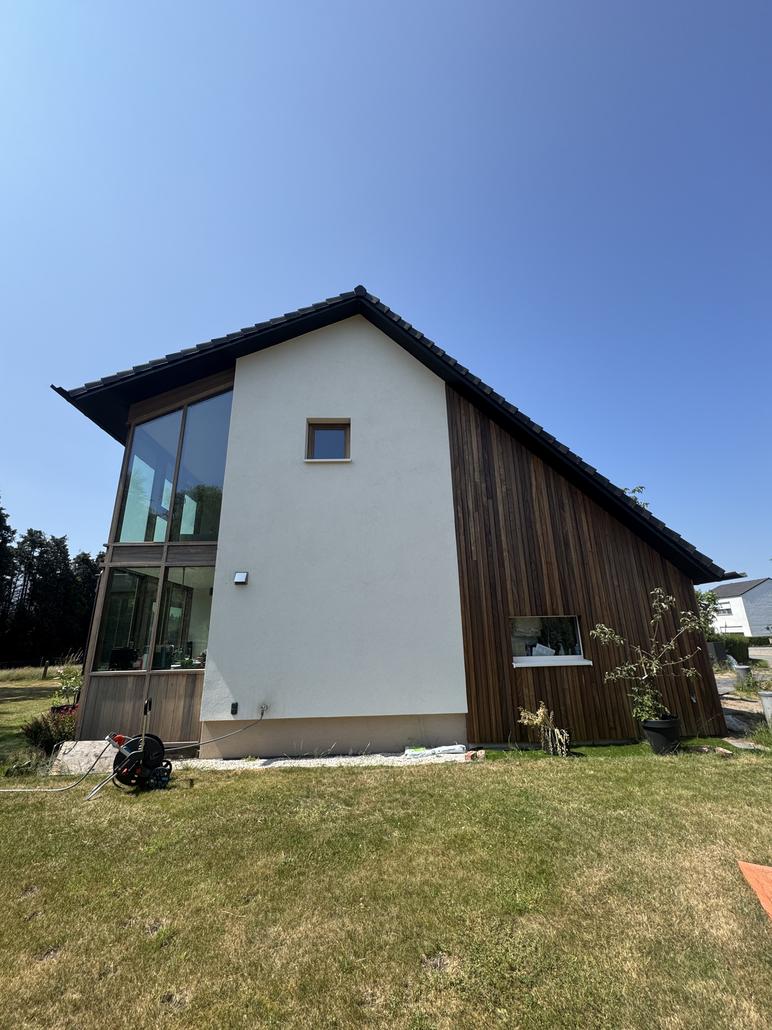 Rénovation de façade avec crepi à Lokeren