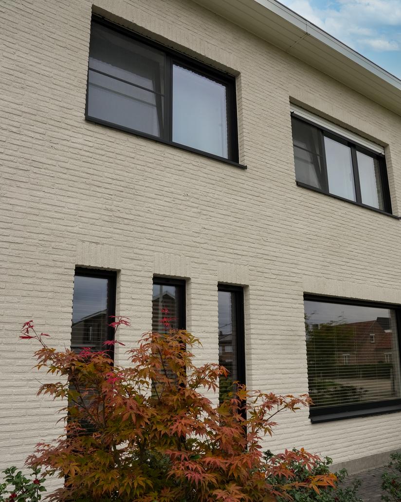 Spuitkurk gevelrenovatie Duffel