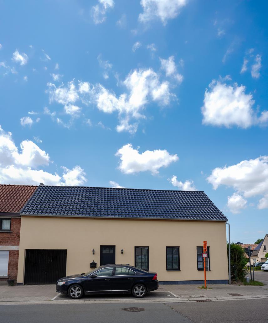 Crepi et isolation pour façade à Sinaai-Waas