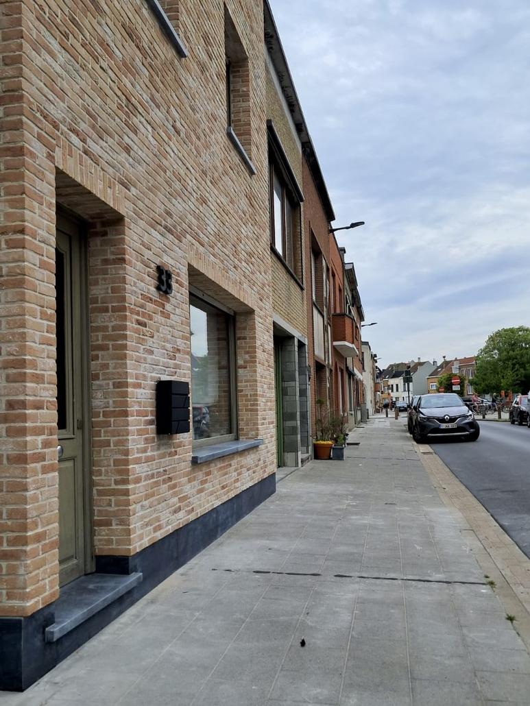 Isolation et briques de parement Blankenberghe