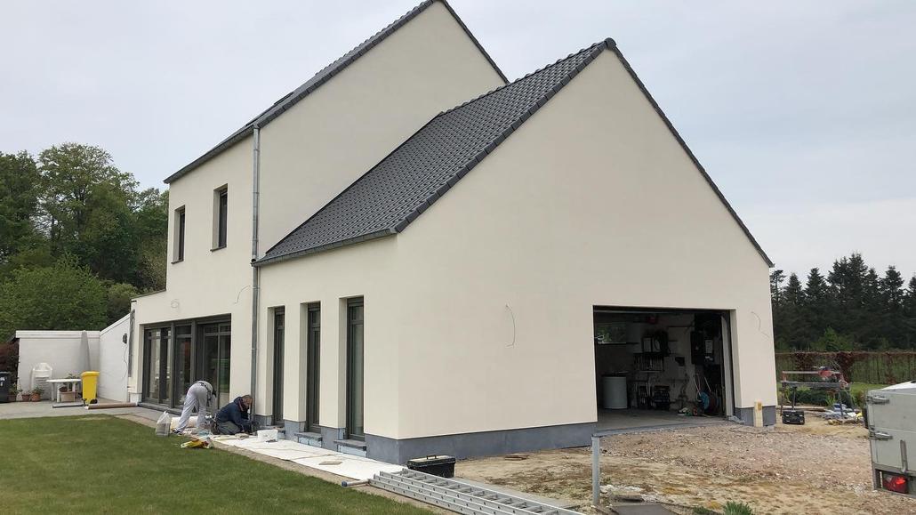 Isolation et liege projete a Kampenhout