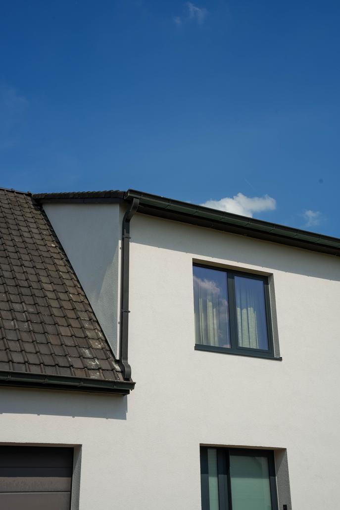 Gevel met crepi en isolatie Lokeren