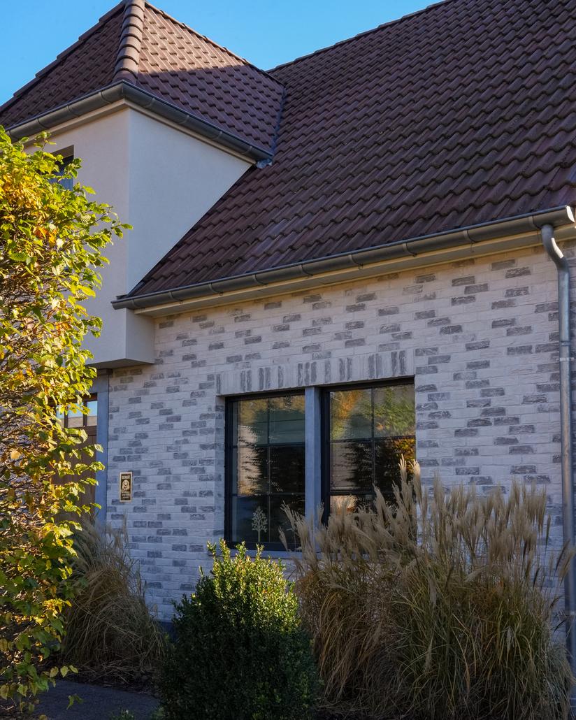 Gevelisolatie met spuitkurk in De Klinge