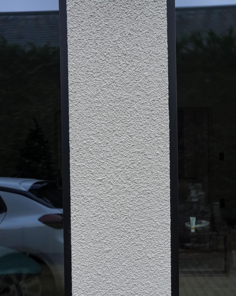 Gevelrenovatie met crepi in Dendermonde