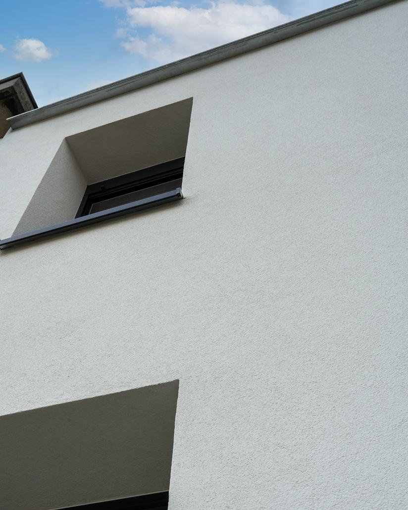 Gevelrenovatie met crepi in Brakel