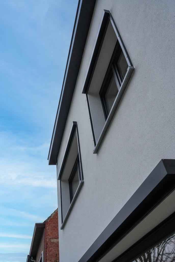 Rénovation de façade crepi à Edegem