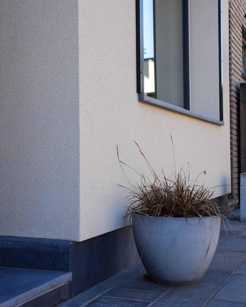 Spuitkurk gevelrenovatie in Meerdonk