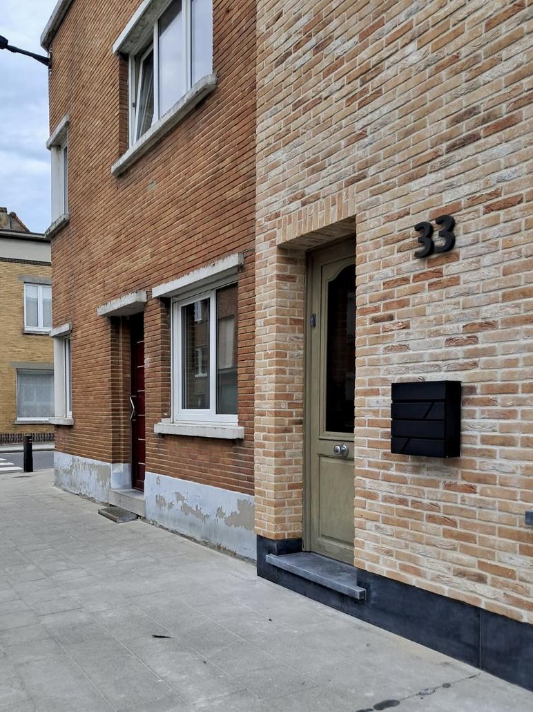 Isolation et briques de parement Blankenberghe