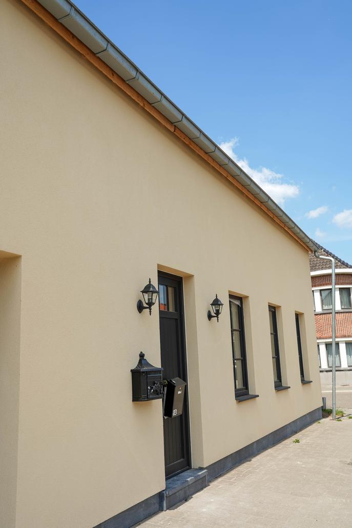 Crepi et isolation pour façade à Sinaai-Waas