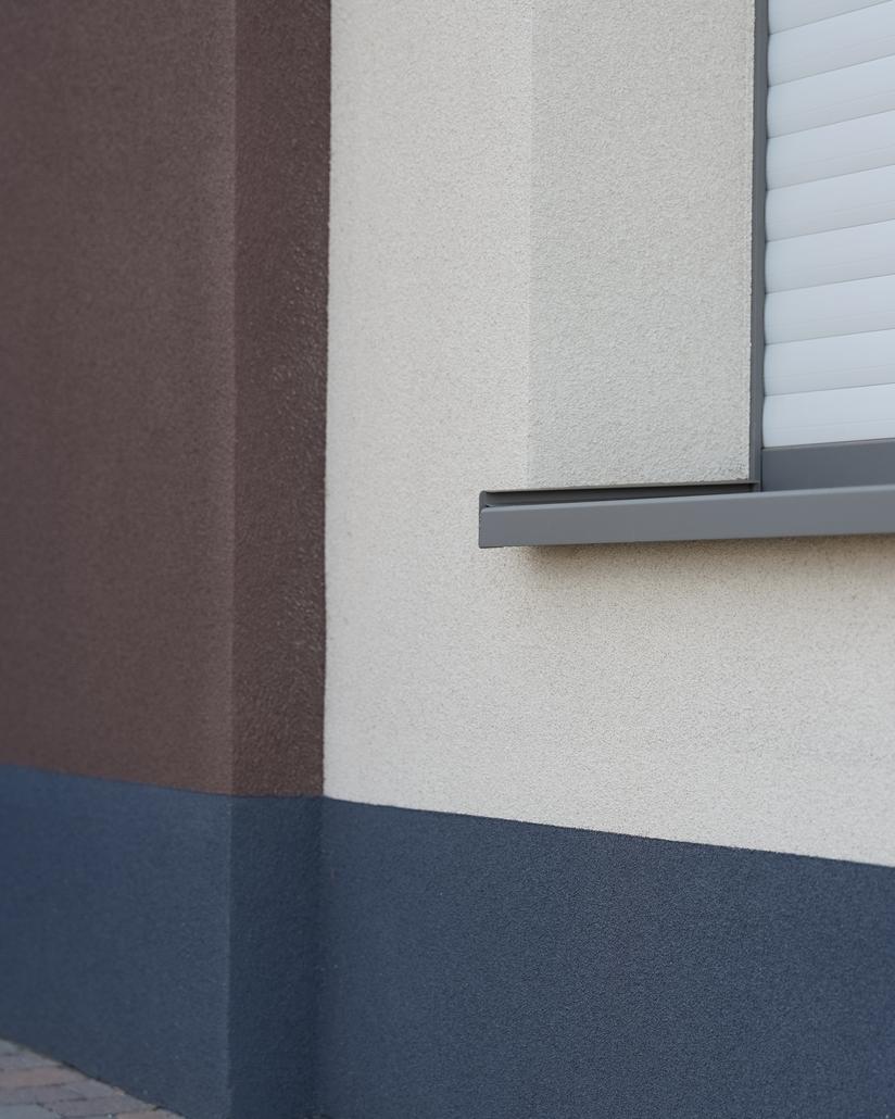 Façade et toiture rénovées avec liège projeté