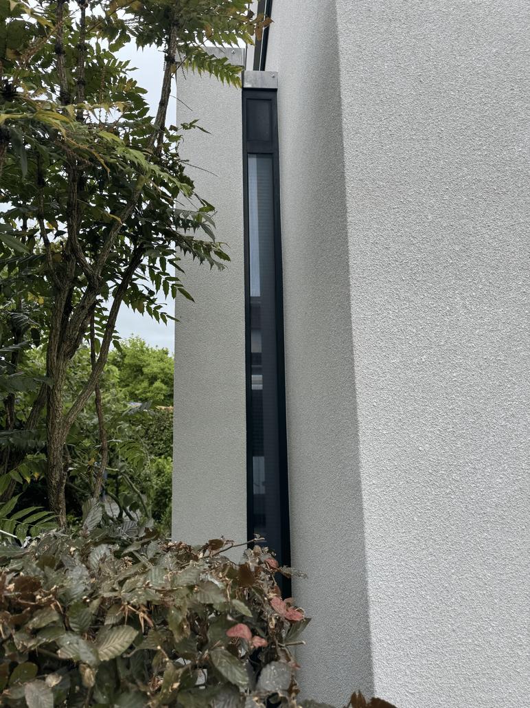 Liège projeté et isolation pour une maison à Wilrijk