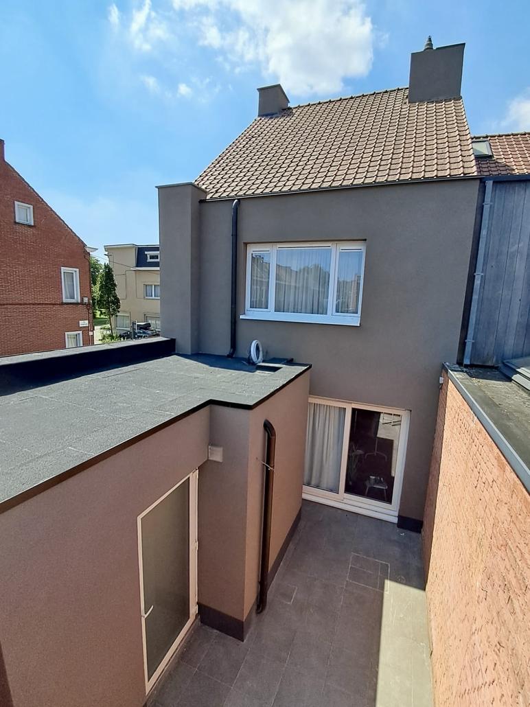 Isolation de façade et liège projeté à Gand