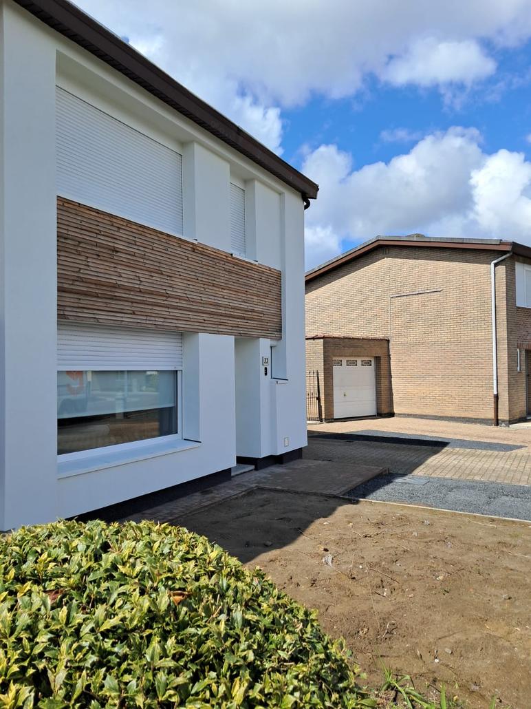 Gevel vernieuwen met crepi in Hamme