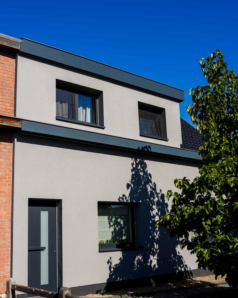 Crepi gevelrenovatie in Stekene