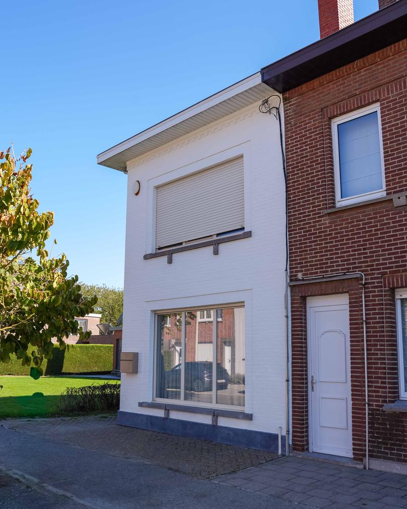 Gevel kaleien in Kieldrecht