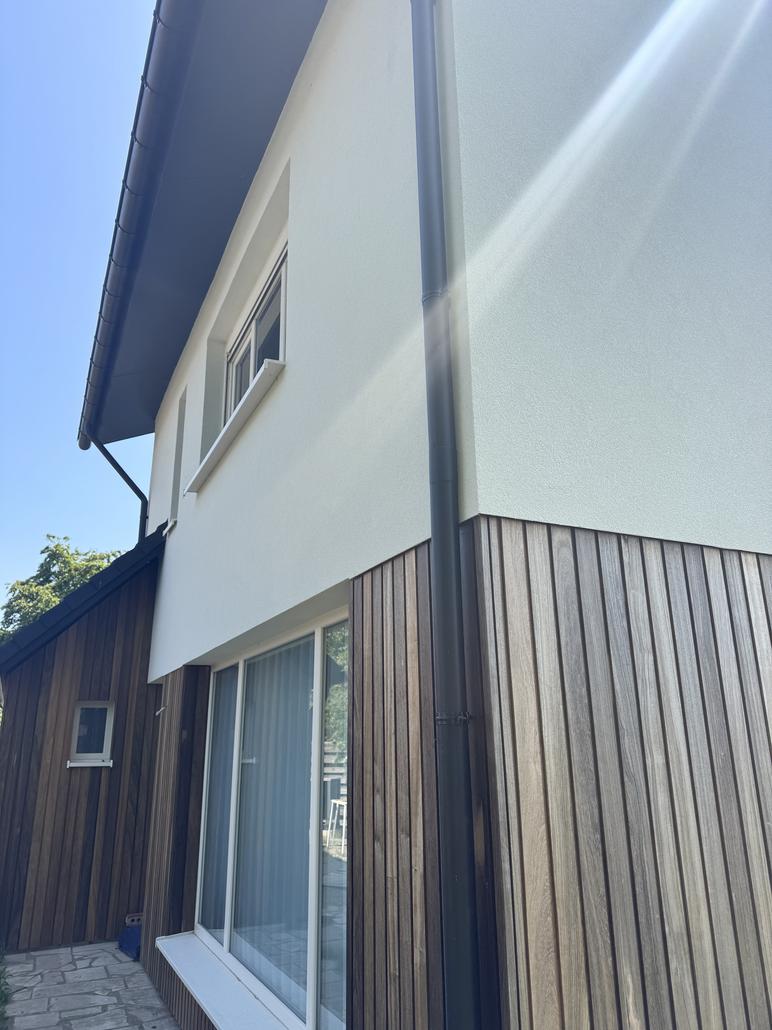 Rénovation de façade avec crepi à Lokeren