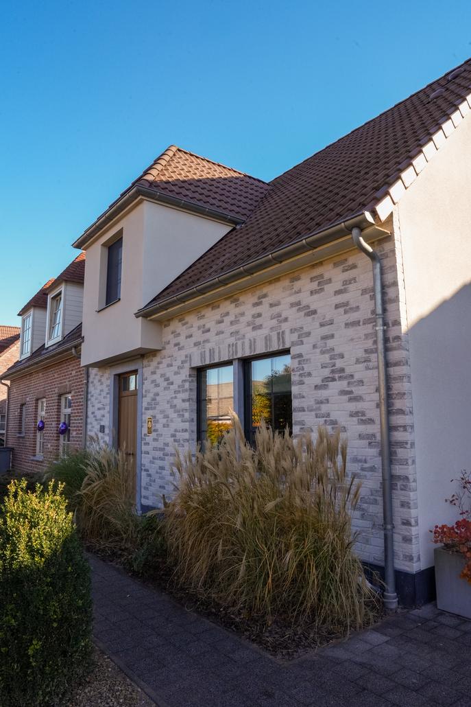 Gevelisolatie met spuitkurk in De Klinge