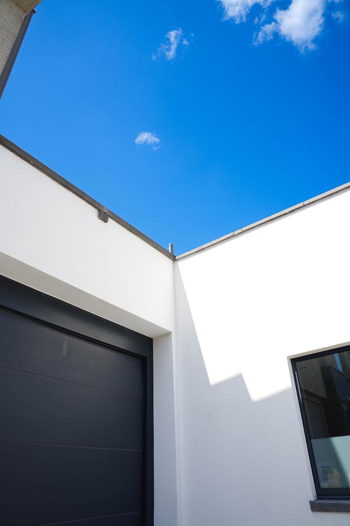 Rénovation de façade avec crepi à Belsele