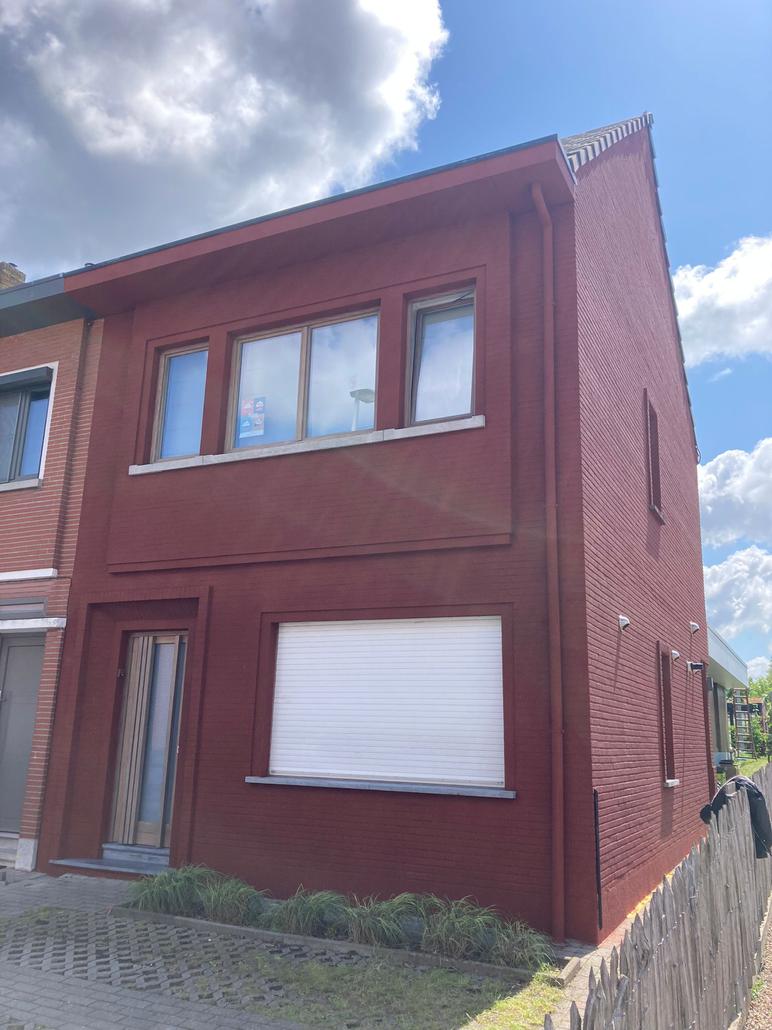 Renovation de facade avec liege projete Sint-Niklaas