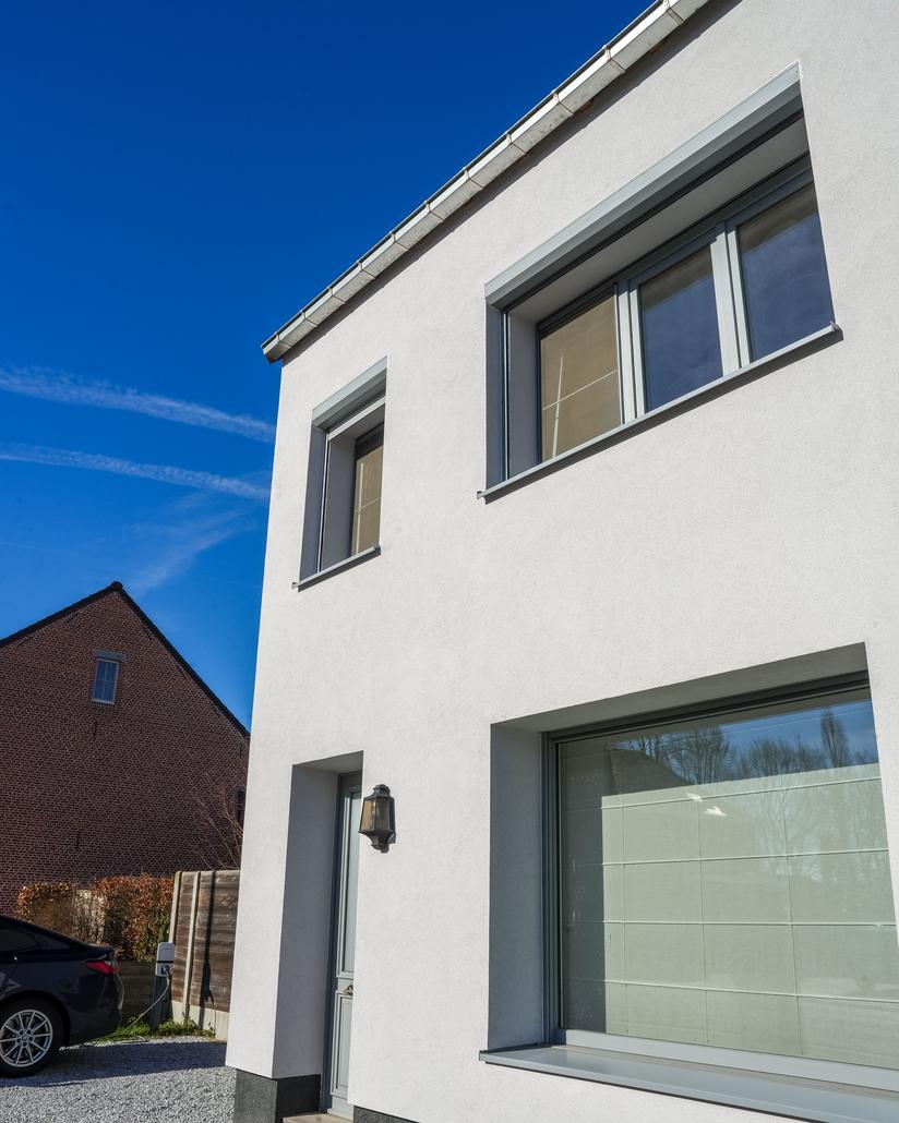 Isolation de façade crepi à Putte